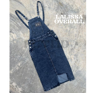 FUTI ID - Lalissa Overall I Overall Jeans Wanita Rok Span Midi Premium Jeans