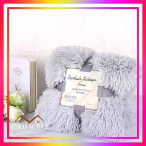 Selimut bulu rasfur lembut uk 160cmx100cm. LP