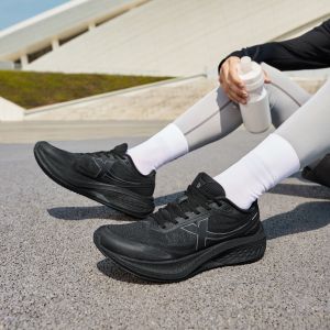 Xtep năm phút Tốc độ 3 丨 Giày Chạy Bộ Giày nam giày thể thao lưới thoáng khí giảm xóc Giày chạy bộ nhẹ Giày chạy bộ thử nghiệm vật lý giày Giày Nữ Giày nam 875319110002