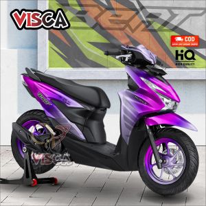 Stiker Motor All New Beat 2024 Full Body Stiker Beat Street 2024 Variasi Full Body Striping Beat 2024 Variasi Full Body BUNGLON