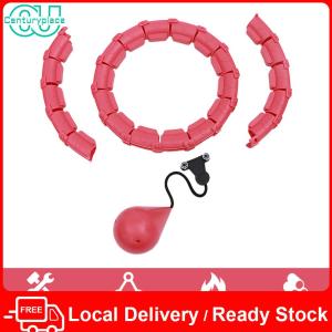 [Local Delivery] 2Pcs 24 Sections Circles Ring with Auto-Spinning Ball Smart Circles Adjustable Detachable for Fitness Workout