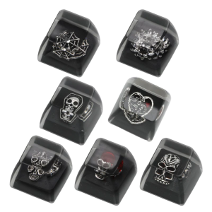 Handmade Resins Keyboards Keycaps Night Glowing Feature Artistic Design For Customs Builds