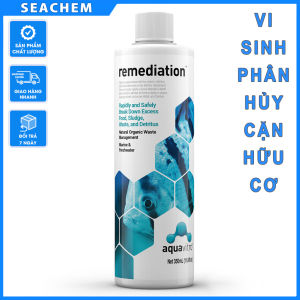 Vi sinh AquaVitro - Remediation hỗ trợ phân hủy cặn hữu cơ trong hồ cá biển hồ thủy sinh