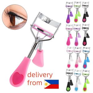 FenHuan Heart Handle With Comb Eyelash Curler Does Not The Naked Eye Eyelash Assistor Styling Sunflower Portable Wide-angle Eyelash Curler Beauty Tool