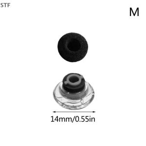 STF แผ่นรองหูซิลิโคนนุ่มในหูหูฟังครอบคลุม eartips Eargels ชุดหูฟังอุปกรณ์เปลี่ยนหูฟัง Tips for Plantronics Voyager Legend/UC
