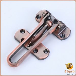 Digeo Buckle Door Lock Zinc Alloy Door Bolt Safety Buckle Safety Anti-theft Silver