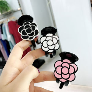 Kẹp Càng Cua Đính Hoa Xinh Xắn Phong Cách Hàn Quốc Cho Nữ