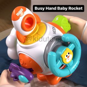 Mainan Anak Busy Hand Melatih Motorik Busy Hand Baby Rocket Toys Kidu Toys