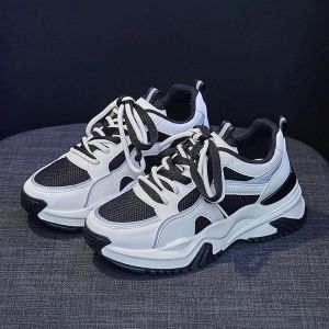 Sepatu Sneakers Wanita Kasual Sport Shoes High Premium Quality Sintetis 024