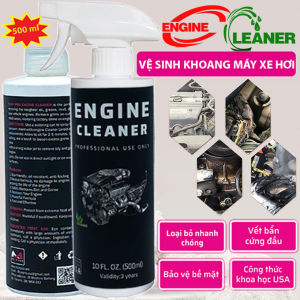 Chai Tẩy Rửa Lốc Máy MCAR PRO ENGINE CLEANER 500ml - Rửa Khoang Máy Ô tô - Vệ Sinh Động Cơ - Tẩy Dầu Mỡ Bám Bẩn