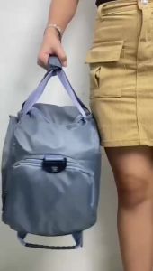 BloomEnergy #T60 Multi-Purpose Sports Bag Travel Bag Fitness Duffel Nylon Bag / Backpack