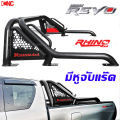ROLLBAR โรบาร์ รถกระบะ ทุกรุ่น ทรงแขนยาว เหล็กดำ สวย ดุดัน โรลบาร์ DMAX VIGO REVO NAVARA COLORADO FORD RANGER BT50 TRITON EXTENDER TIGER D4D. 