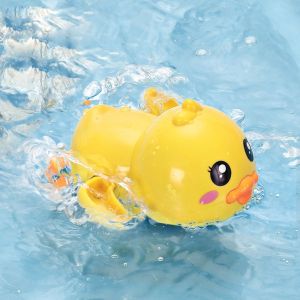 Baby Bathroom Toys Little Turtle Little Yellow Duck Playing In The Water Childrens Bath Toys