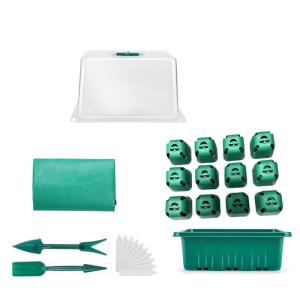 Seedling Starter Kits for Efficient Growth Greenhouse Germination Tray Miniature Greenhouse Flower Growing Box