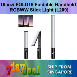 Ulanzi FOLD15 Foldable Handheld RGB WW 15W LED Stick Tube Light (L209)