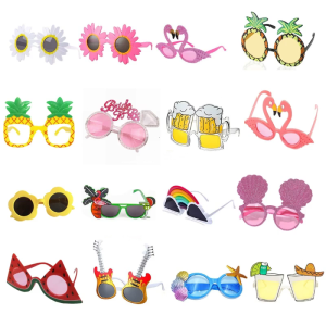 Hawaii Party Sunglasses Funny Glasses Beach Sunglasses Party Favor Flamingo Party Glasses Beach Glasses Funny