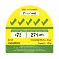 (Bulky) BOSCH WQB245B0SG Heat pump tumble dryer (9 kg)(Energy Efficiency Class 5). 