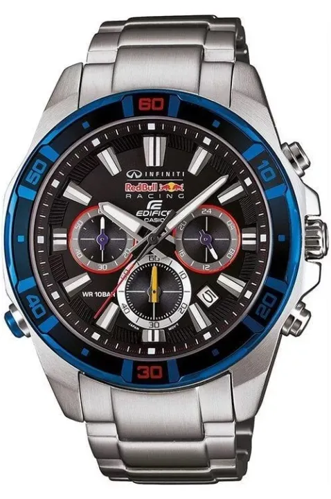 Jam casio cheap edifice red bull