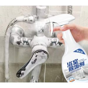 Chai Xịt Tẩy Cặn Canxi Nhà Tắm Siêu Sạch 500ml – Tẩy Ố Vàng Bồn Sứ Vòi Inox Vách Kính Gạch Men Hiệu Quả