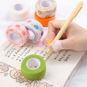 Finger Bandage Tape Writing Bandage Cute Hand Bandage Student Stationery Self Adhesive Elastic Bandage Non-woven Hand Guard