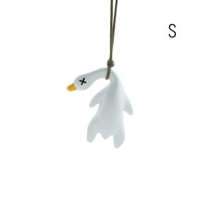 Nexlent UV Changeable Color Roast Duck Pendant Creative Keychain Bag Decoration Fashion Accessory 1Pc