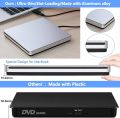 NOLYTH External DVD Drive USB C SuperDrive for, Slot-in CD DVD External Drive for, Portable DVD Burner Player Optical Disc Reader Drives for Laptop PC Computer Windows Desktop. 