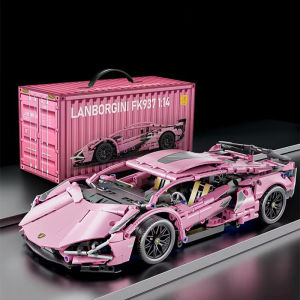 1:14 Lanborgini Building Blocks Racing Car Bricks Toys Model Boys Gift