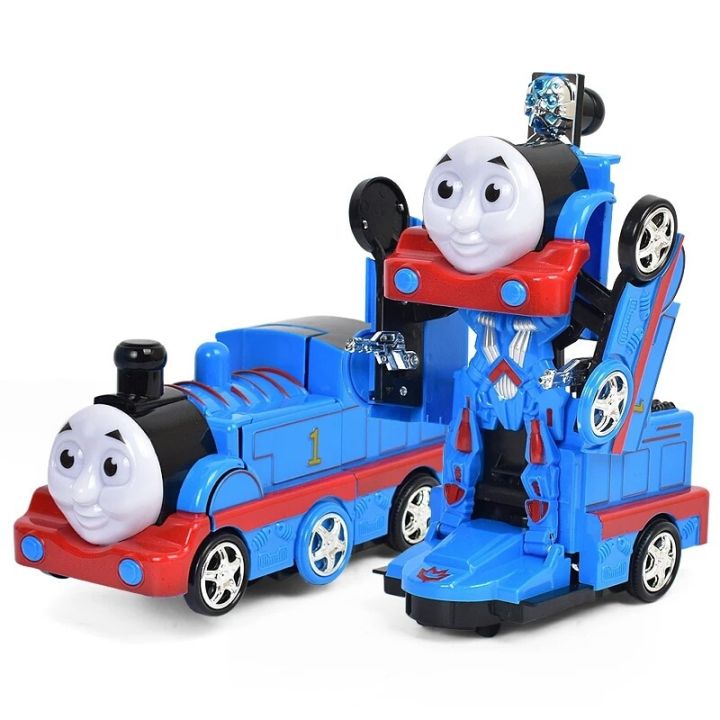 Electric Transforming Train Thomas Robot Tank Engine And Friends ...