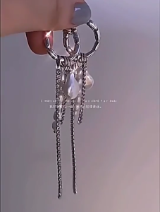 Stunning Baroque Tassels Earrings Adorned With Rhinestones Dangle Ear Rings For A Touch Of Elegances And Sophistication