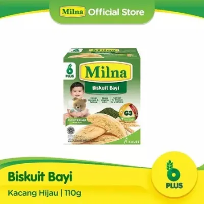 Milna Biskuit Bayi Usia 6+ Biskuit Rusk Camilan Bayi