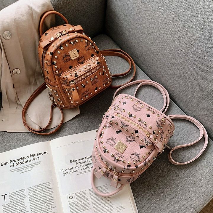 Rivet han edition 2021 new leisure printing mini backpack backpack ...