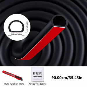 SEAMETAL Car Fuel Tank Cap Seal Strip Waterproof Dustproof Charging Port Sealing Strip Universal Tank Rubber Seal Cover