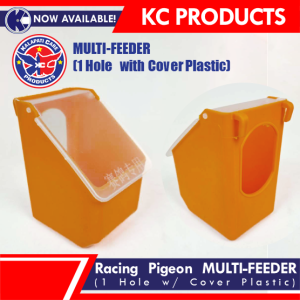 Pigeon Racing MULTI-FEEDER (1 Hole with  Cover Plastic)