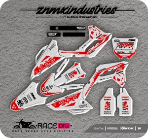 decal crf450 full body bisa custom desain nama nomor sponsor