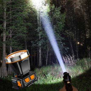 SERAPHYXO Adjustable Multifunctional Headlamp Waterproof USB Rechargeable Powerful LED Headlamp Long-Distance Headlight Smart Sensing Super Bright Headlamp Outdoor Camping