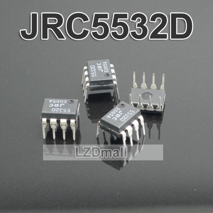 5pcs JRC5532D JRC5532DD DIP-8 5532D 5532DD DIP8 JRC5532 NJM5532D ...