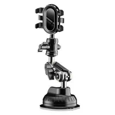 Holder HP Mobil Kaca Silicon Sucker Anti Goyang Car Phone Holder 360 Putar Penyangga Handphone Di Dashboard Kuat