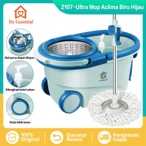 GM Bear Alat Pel Lantai Praktis P0022 - Ultra Mop Aclima Spin Mop Roda