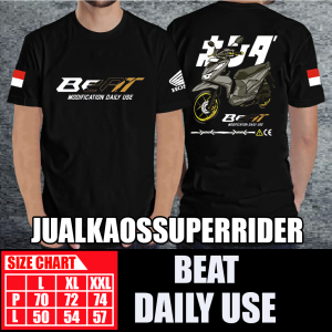 BAJU KAOS DISTRO BEAT MODIFICATION DAILY USE