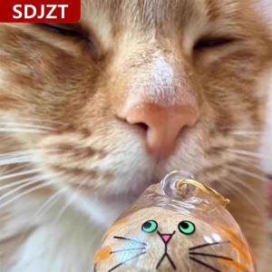 [COD] SDJZT กล่องเก็บของสัตว์เลี้ยงของฉันน่ารักของเล่นแคปซูล1 6ชิ้นกล่องเก็บขนสัตว์แมวห้อยพวงกุญแจแมวห้อยตกแต่งขนสัตว์เลี้ยง