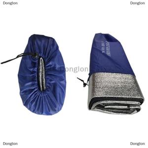 [COD] Donglon Waterproof Camping Sleeping Mat Aluminum Foil Outdoor Foldable Beach Mat Pad