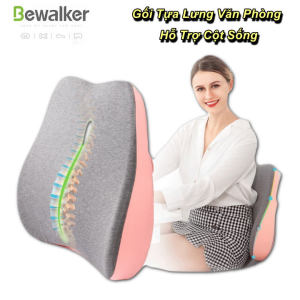 [HCM] - Gối lưng văn phòng Green S-Base hỗ trợ cột sống - EuroHome