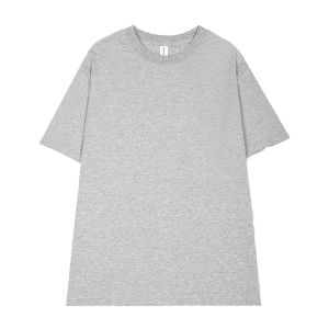 Áo thun trơn nữ form rộng ATT01 Miucho vải cotton cổ tròn in basic