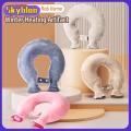 MUSCLEX Đeo cổ Máy sưởi cổ hình chữ U Đổ đầy nước Chườm  cổ Bình nước  Quà tặng Chống nổ Máy sưởi tay. 