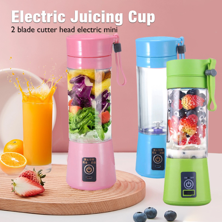 Juice Blender Portable Electric Usb Fruit Juicer Cup Rechargeable