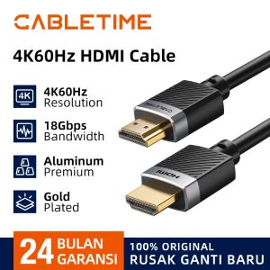 CABLETIME 15M 20M Kabel HDMI Male to Male for PC LCD Projector