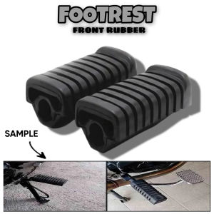 YAMAHA RS 100  - Footrest Front Rubber | Black Color ( 1 pair )