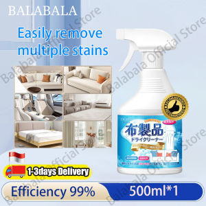 99.9% Antibacterial Fabric Cleaner 500ml fabric sofa cleaner carpet cleaner car fabric cleaner mattress cleaner No washing No Watermark Carpet Remove For Sofas Bed Linen Curtains