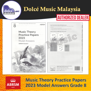 ABRSM - Music Theory Practice Papers 2023 Model Answers Grade 8