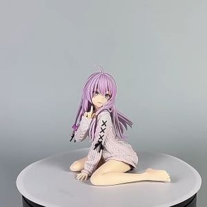 The Journey of Elaina Anime Figure Knit Dress Witch Elaina Action Figure Collection Model Doll Toys